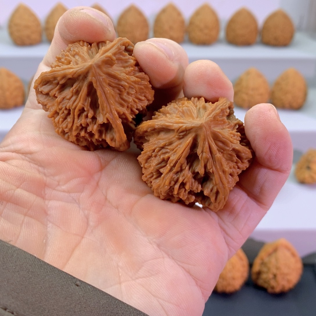 文玩核桃把件40全品流星雨正奔