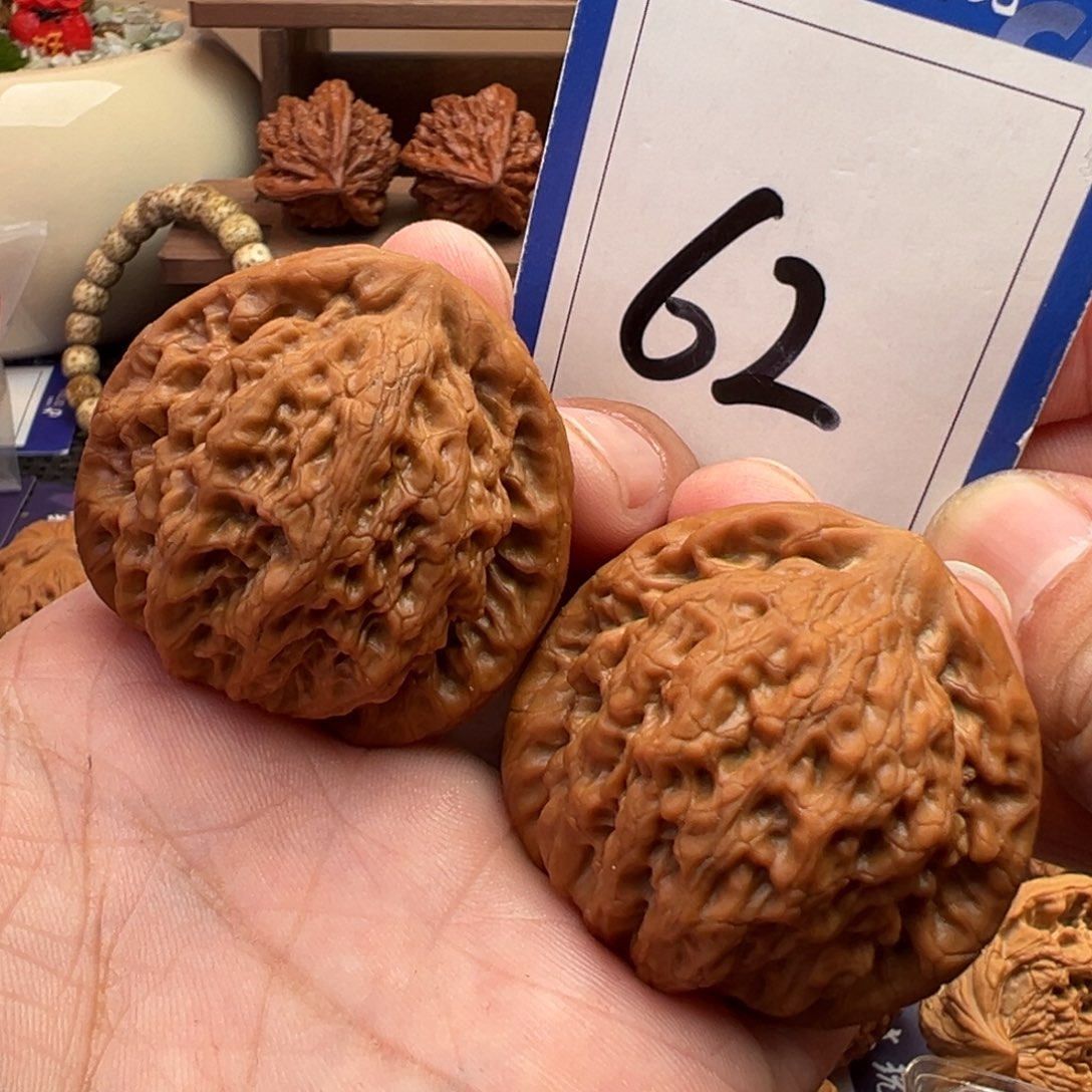 文玩核桃把件全品金公子43.5尺寸62号