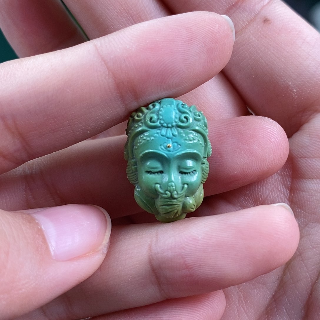 绿松石珠宝奇石未镶嵌