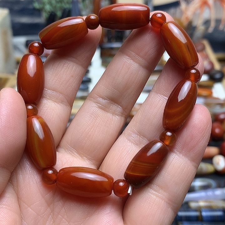 玛瑙/玉髓未镶嵌颈饰