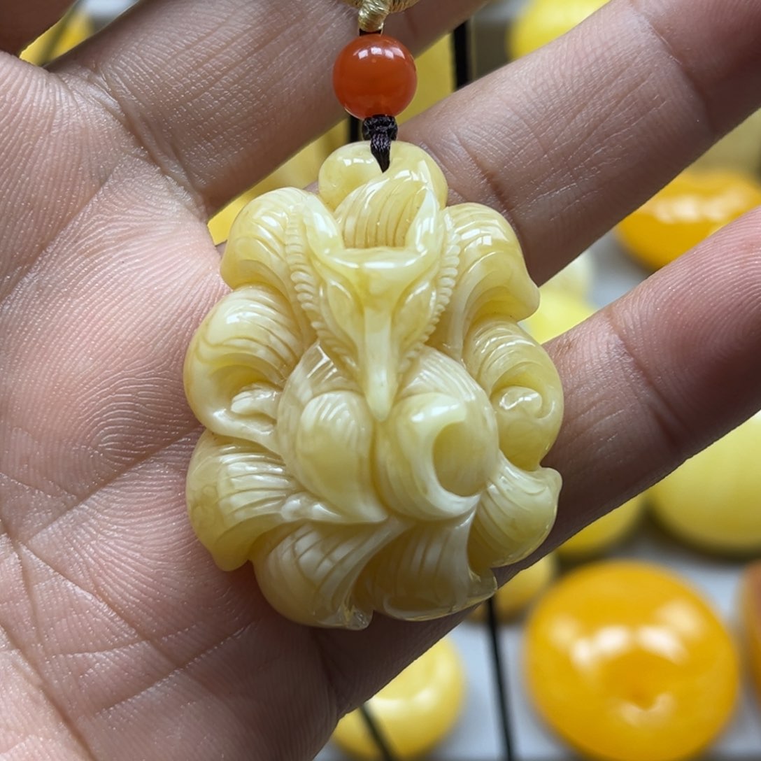 蜜蜡珠宝奇石未镶嵌蓝***糖