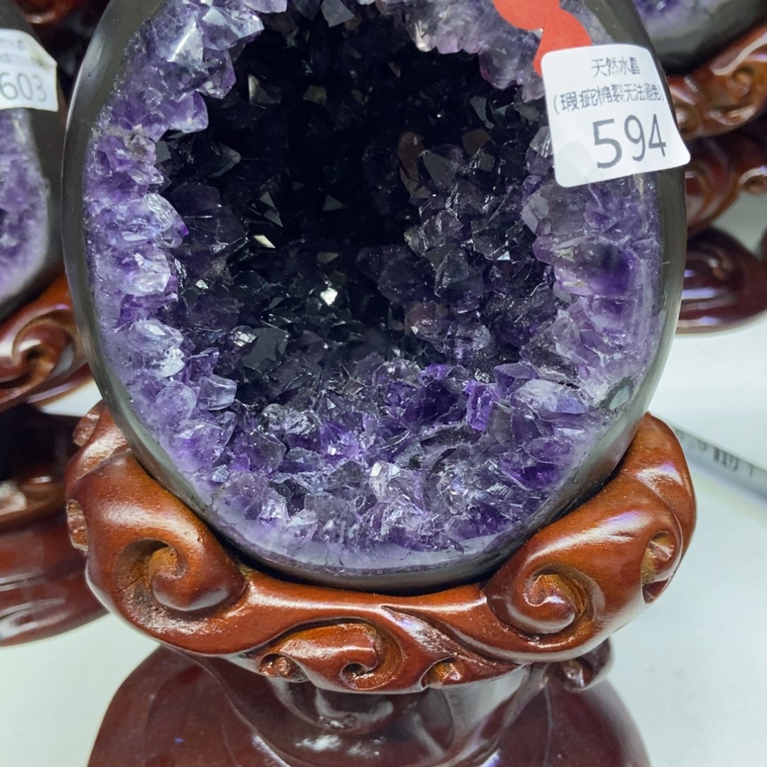 未镶嵌大型摆件（非配饰）紫晶涵涵
