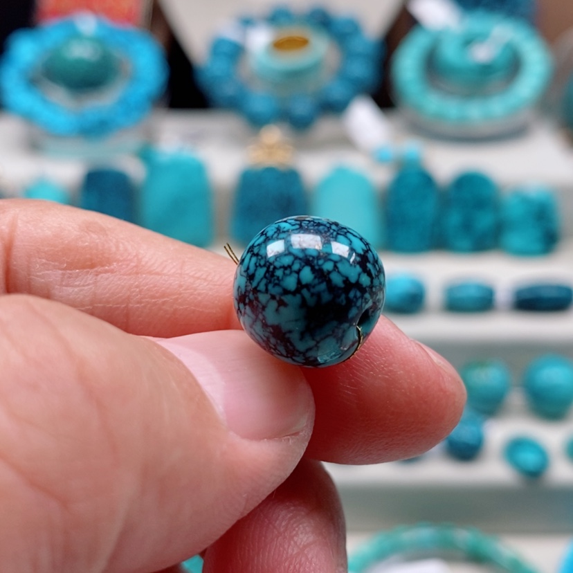 【闪购商品】绿松石绿松石未镶嵌厚****6