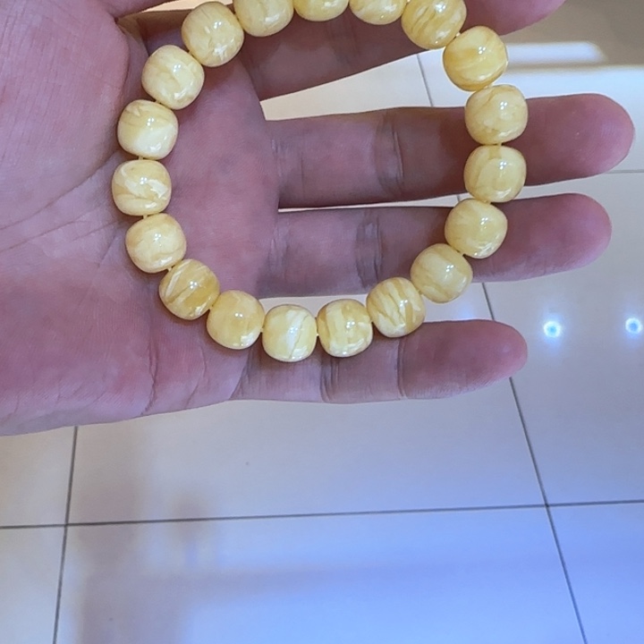 手链琥珀未镶嵌蜜蜡