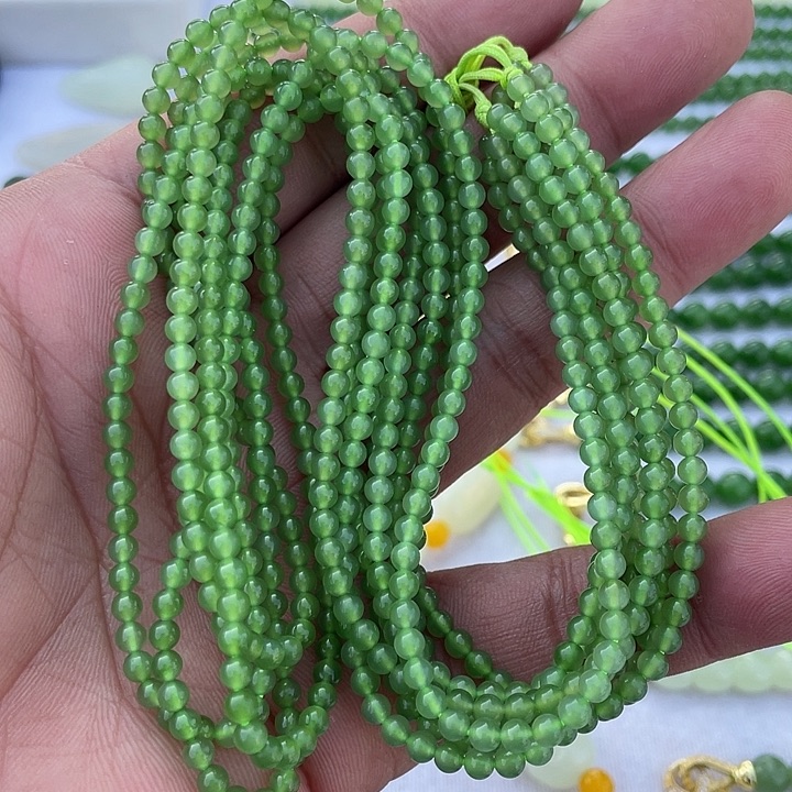 和田玉（碧玉）未镶嵌颈饰