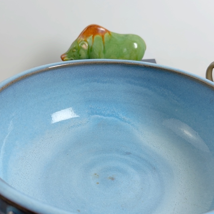 罐龙****馆瓷摆件釉色渲染8888