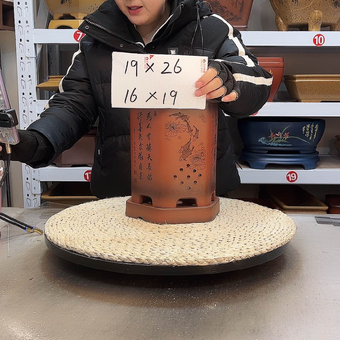 紫砂花盆紫砂花盆