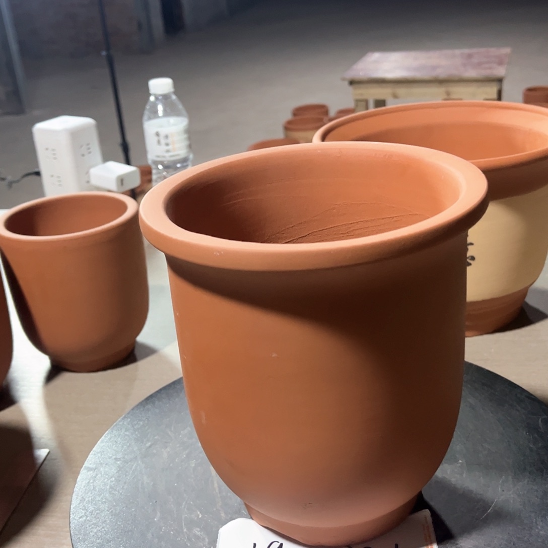 紫砂高金钟3号盆