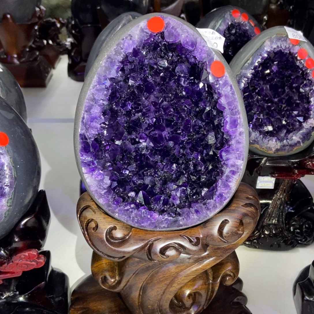 大型摆件（非配饰）未镶嵌紫晶潘