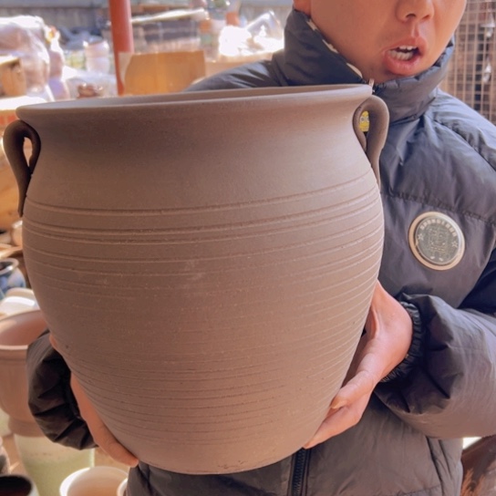 紫砂花盆高30口28————