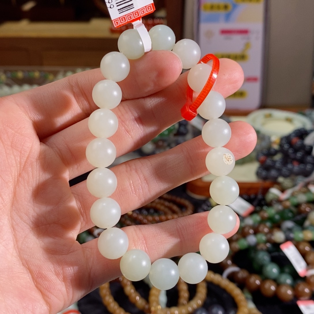 和田玉手链未镶嵌