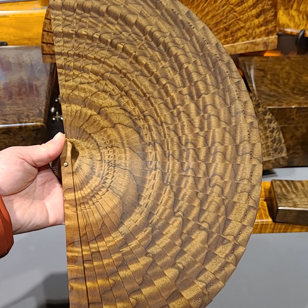 楠木21小叶桢楠金丝楠木苏扇