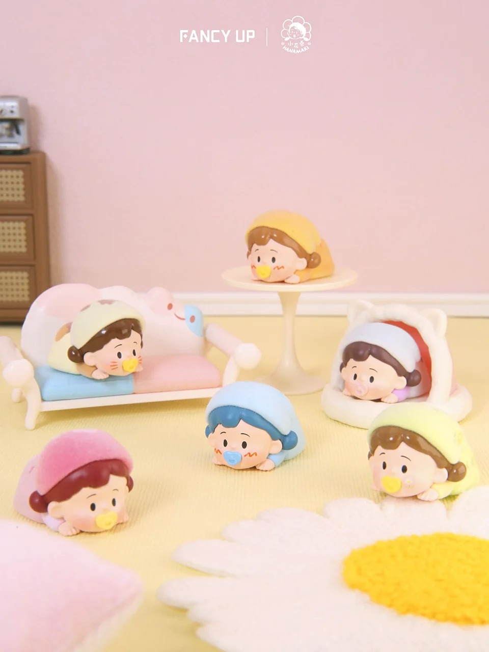 【小马驹】小花卷-卷式躺平系列萌粒盲盒-直播现拆-拆开不退！