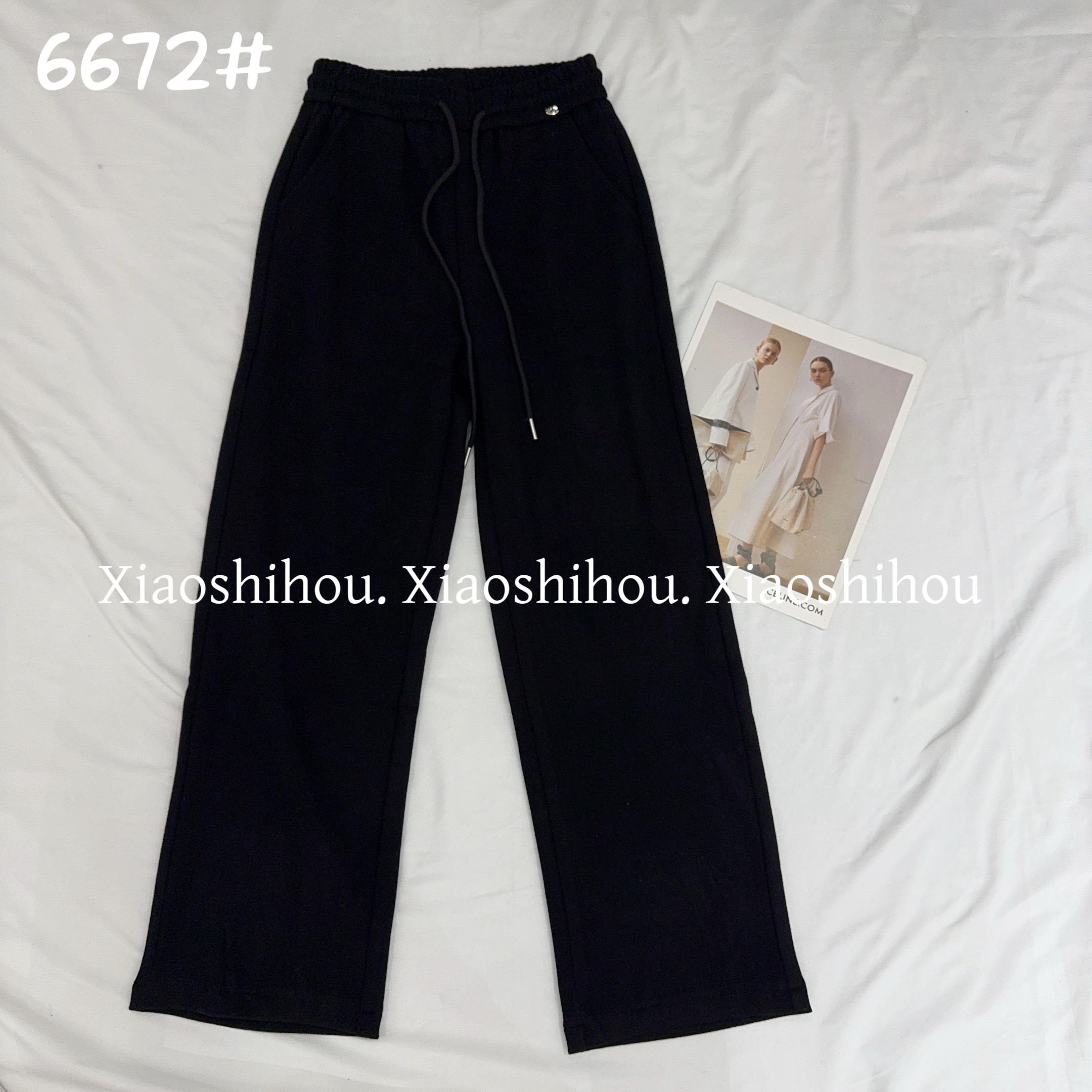 小时候女装店加厚阔腿裤6672