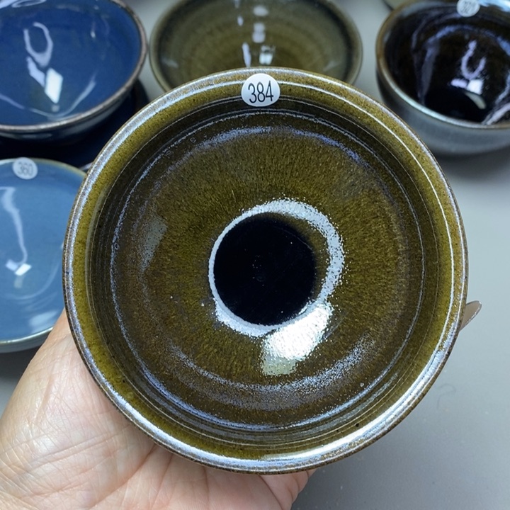 茶盏建窑建盏柴烧主人杯微瑕