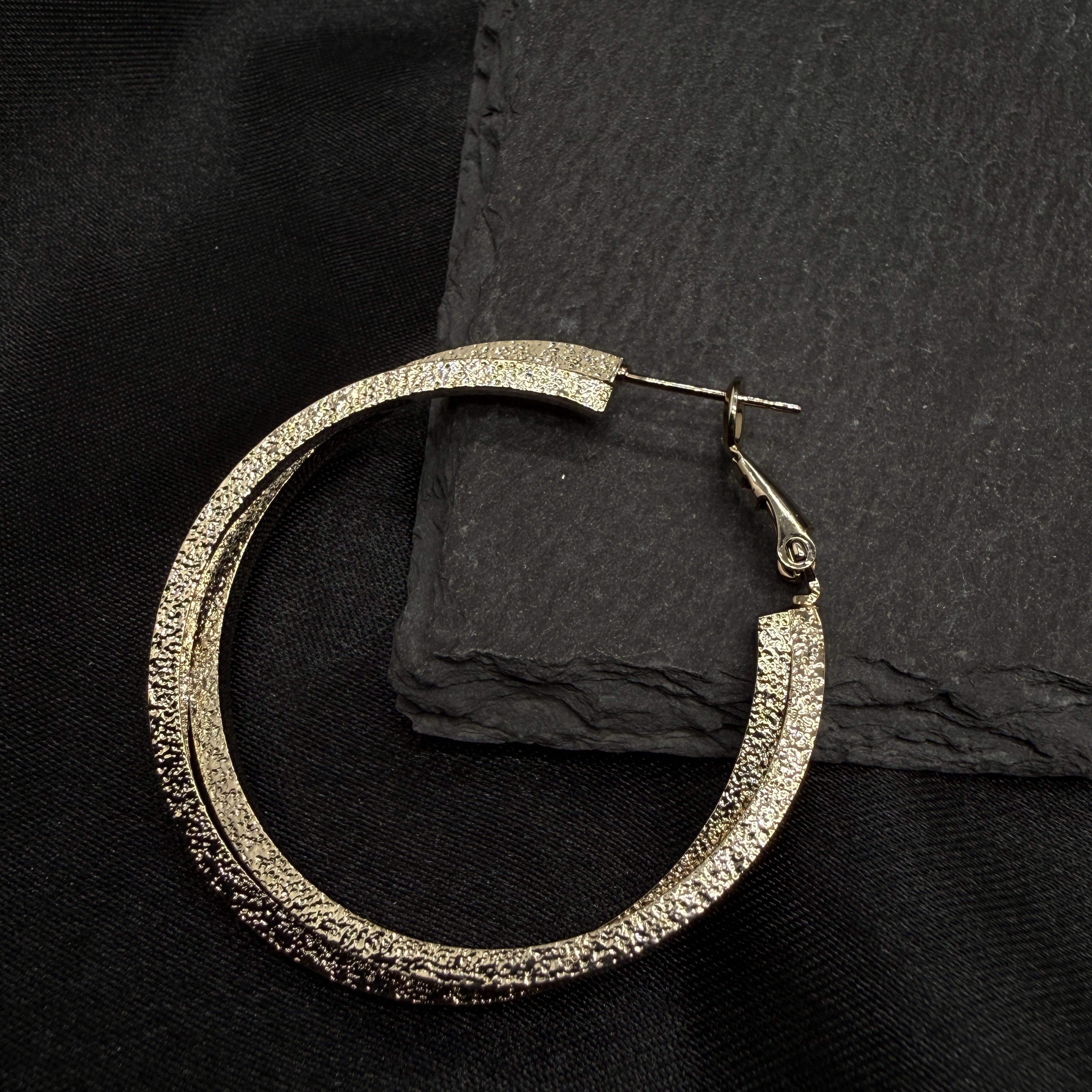 铜合金耳饰 0716 Acc-E28 时尚轻奢重工个性金色欧美风耳饰