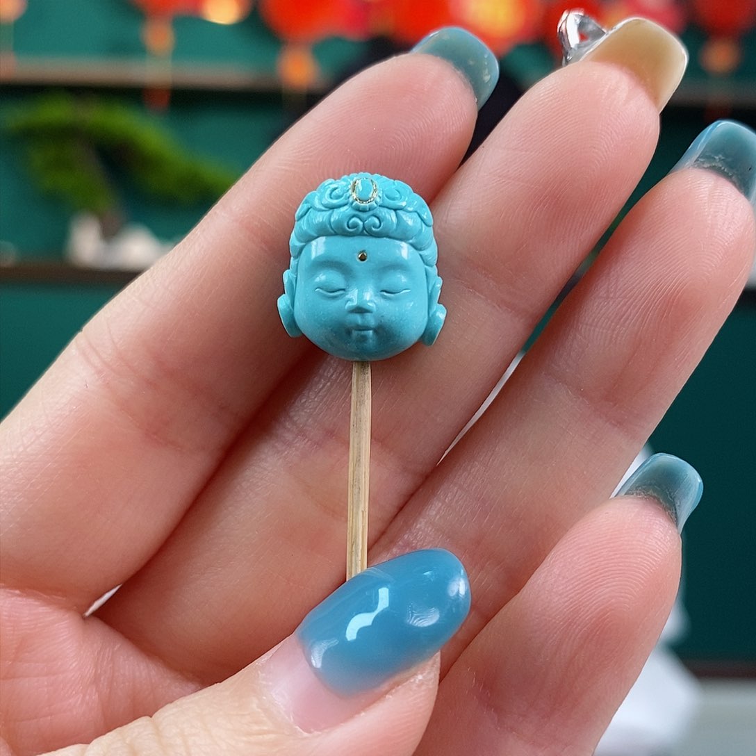 绿松石珠宝奇石未镶嵌