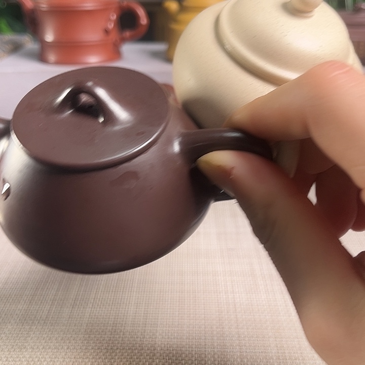 栋***紫砂茶杯宜兴原矿手工紫砂壶