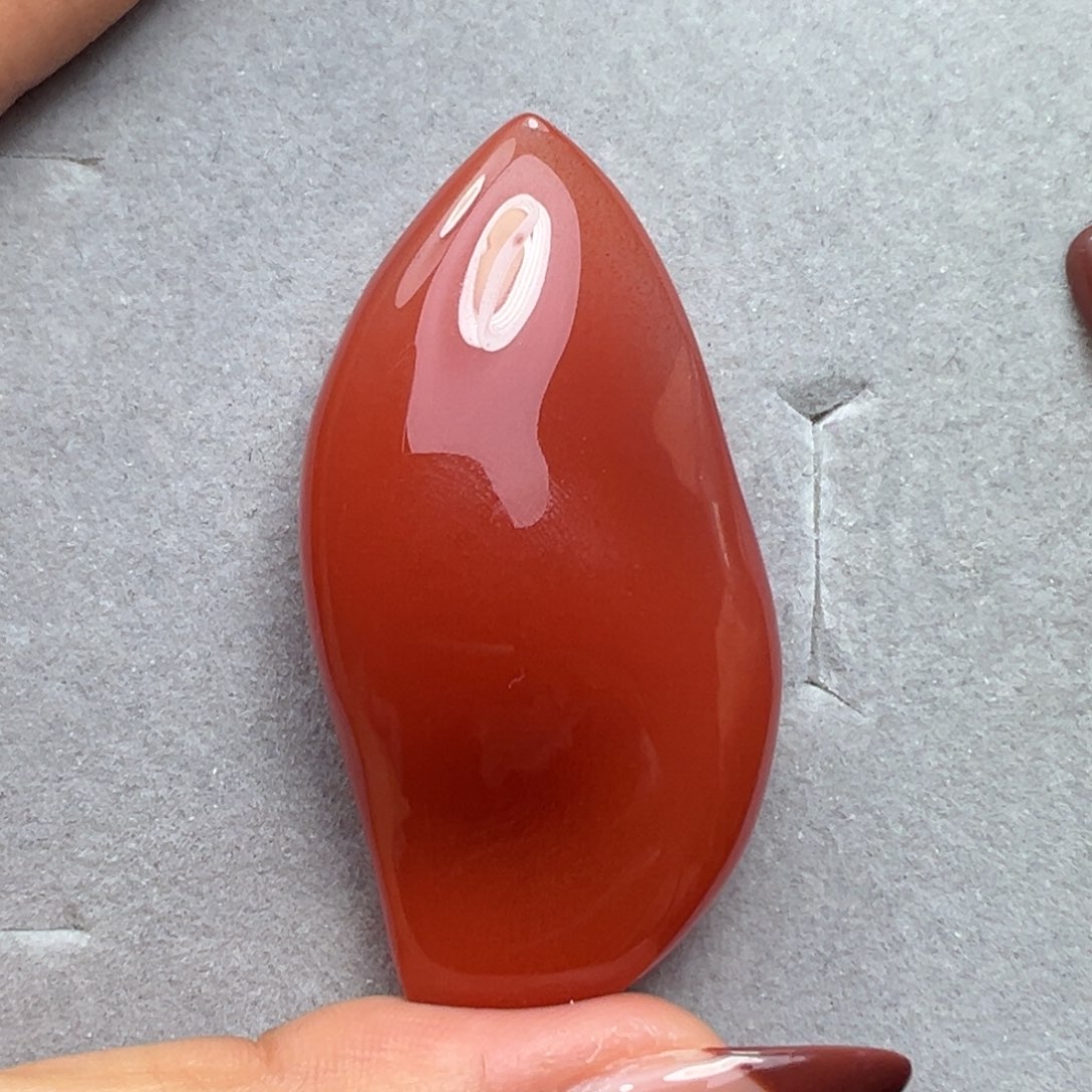 南红玛瑙未镶嵌吊坠