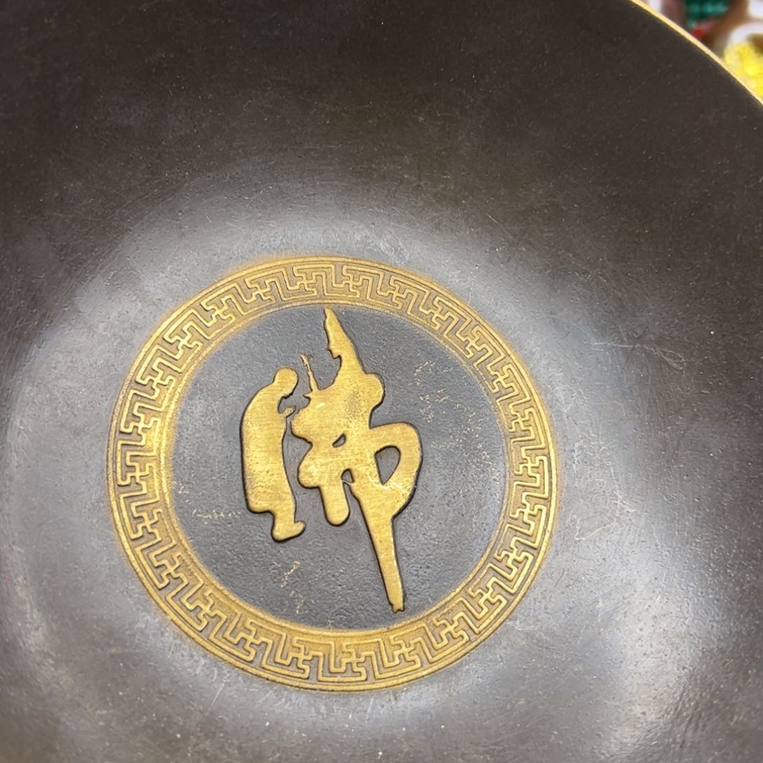 铜摆件欢迎欢迎你