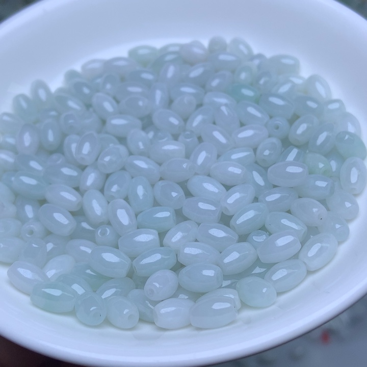 散珠翡翠卡5乘7.3冰米珠100个