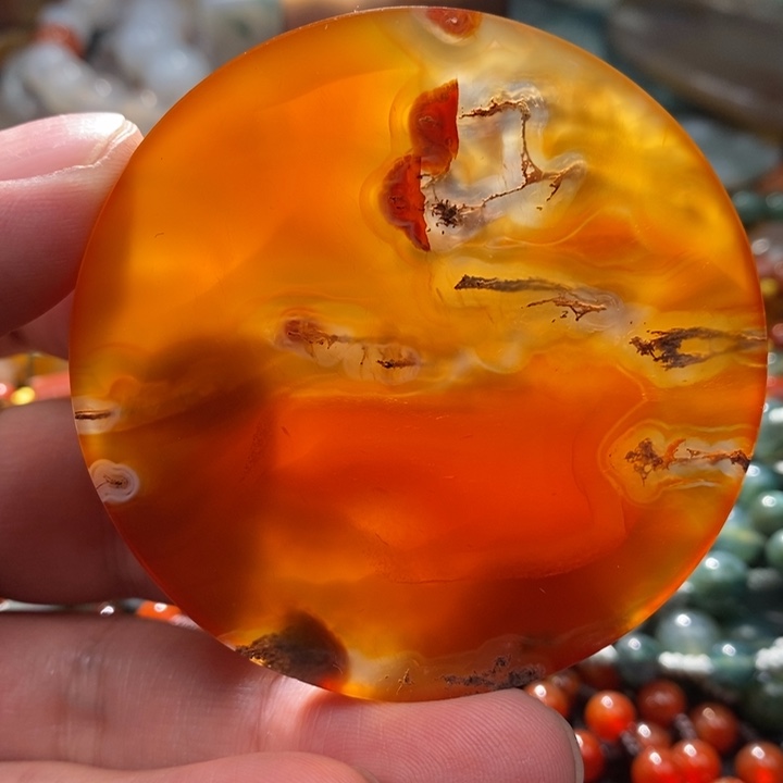 【闪购商品】玛瑙/玉髓颈饰未镶嵌你*家
