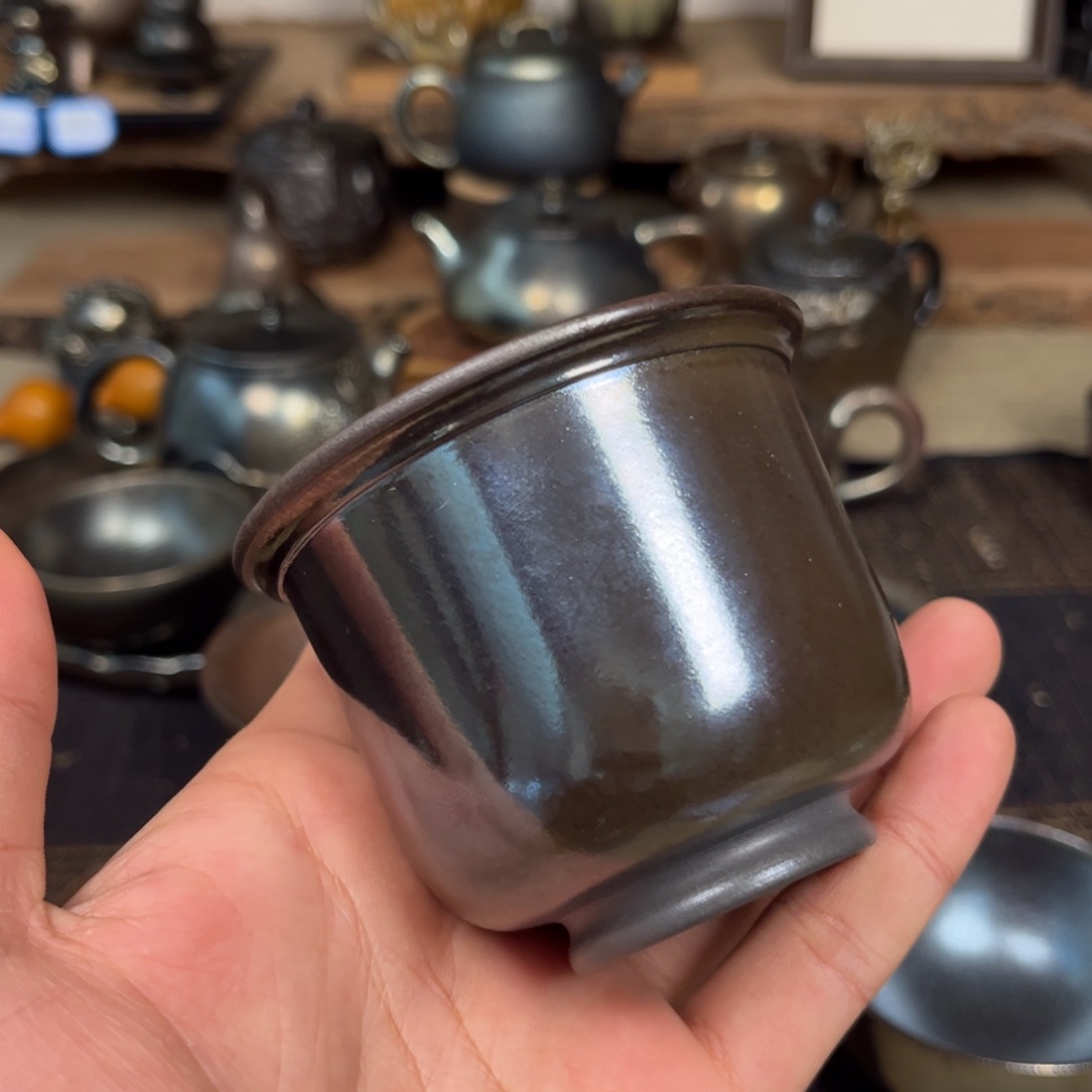 建水紫陶三木柴烧