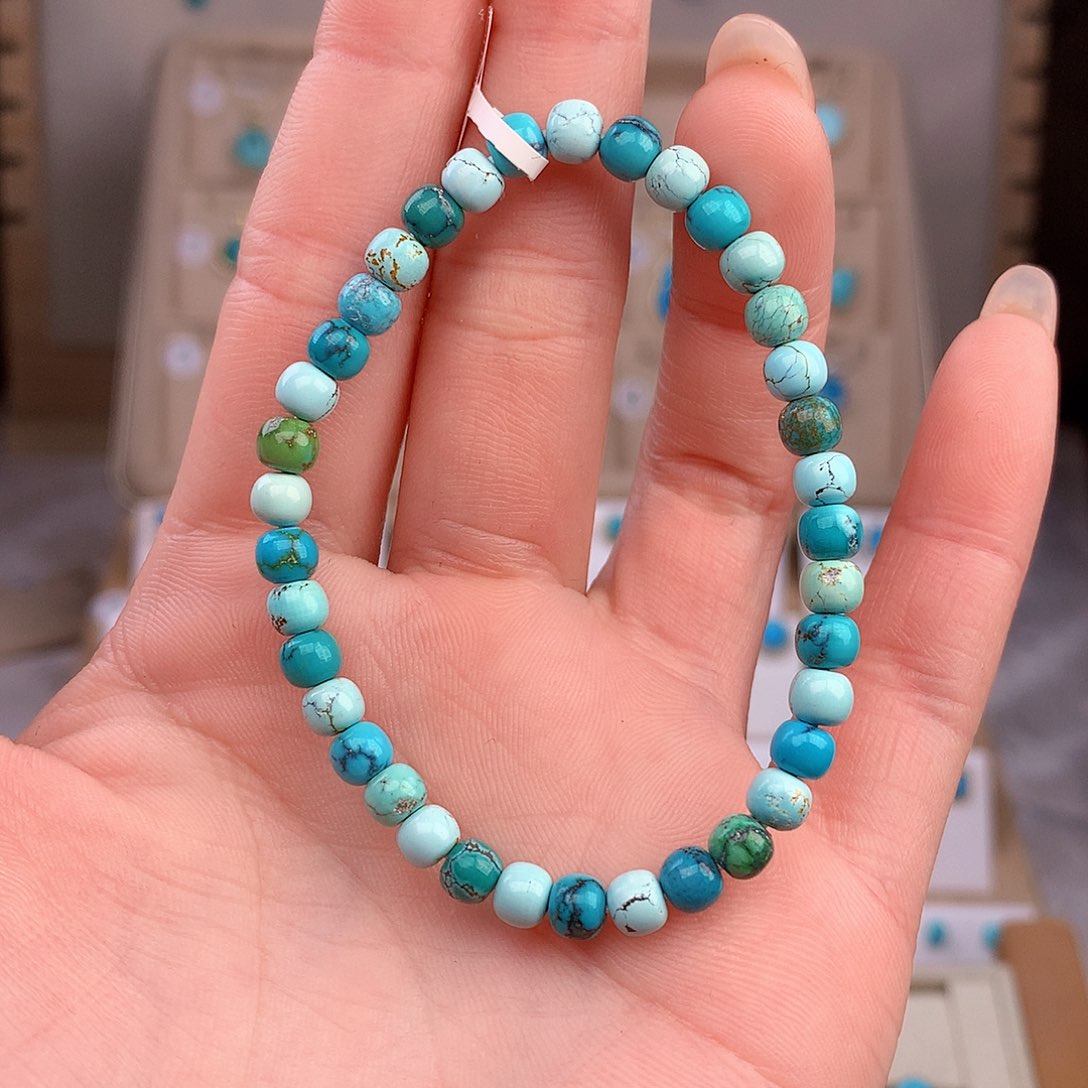 未镶嵌绿松石手串