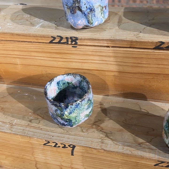 不***君志野茶器茶杯 主人杯