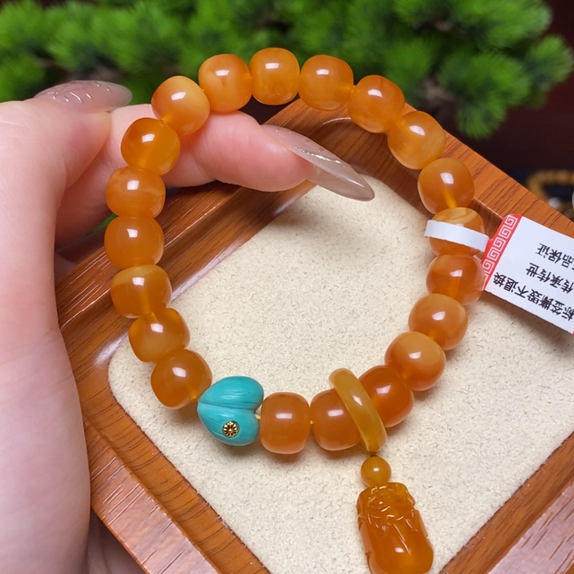 【闪购商品】未镶嵌蜜蜡手链手串