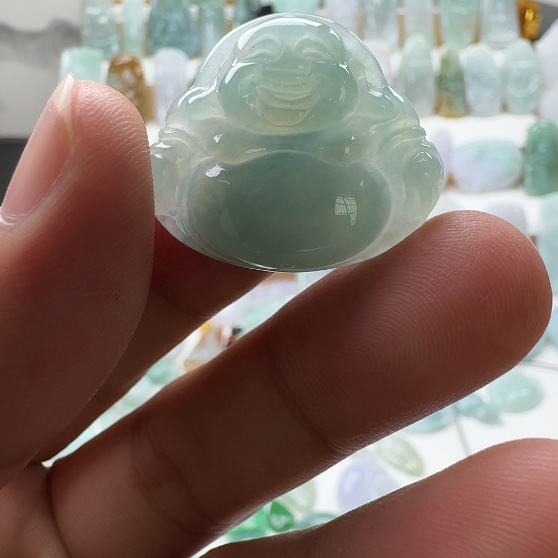 翡翠未镶嵌颈饰118