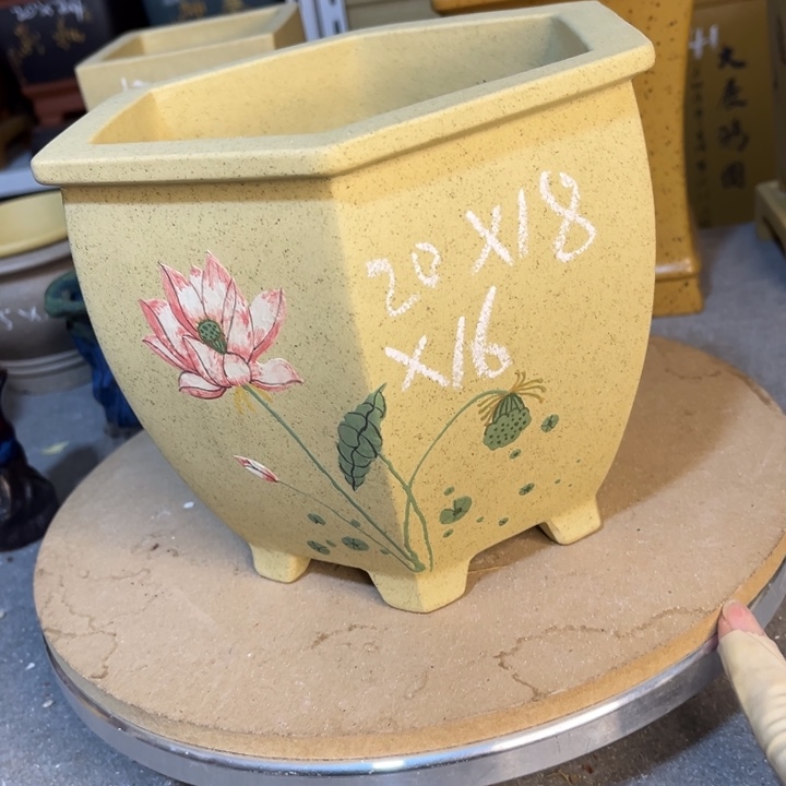 紫砂花盆紫砂花盆