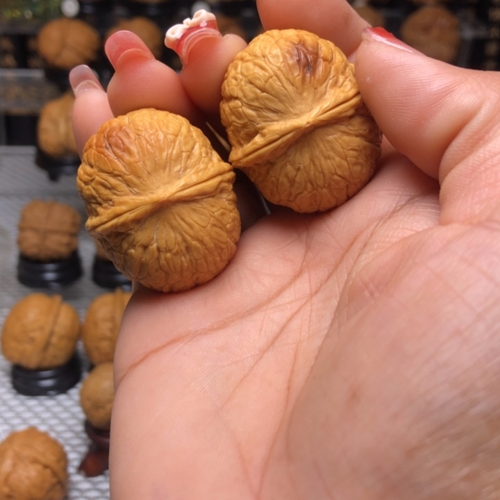 橄榄核吊坠3招财进宝