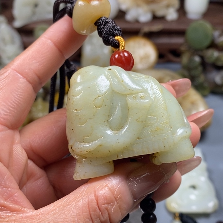 和田玉挂件未镶嵌