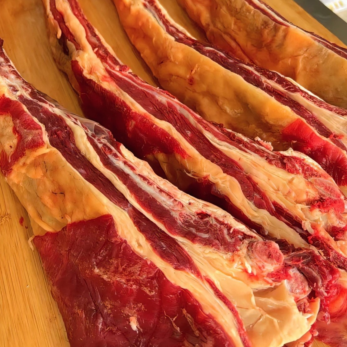 【牛排】正宗新鲜内蒙古黄膘牛排骨 5斤