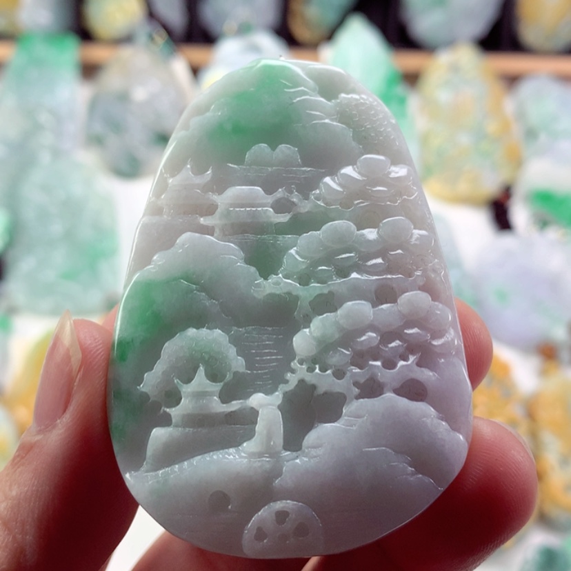 【闪购商品】翡翠吊坠(不含链)未镶嵌