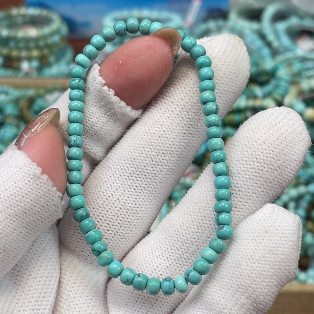 绿松石未镶嵌挂件