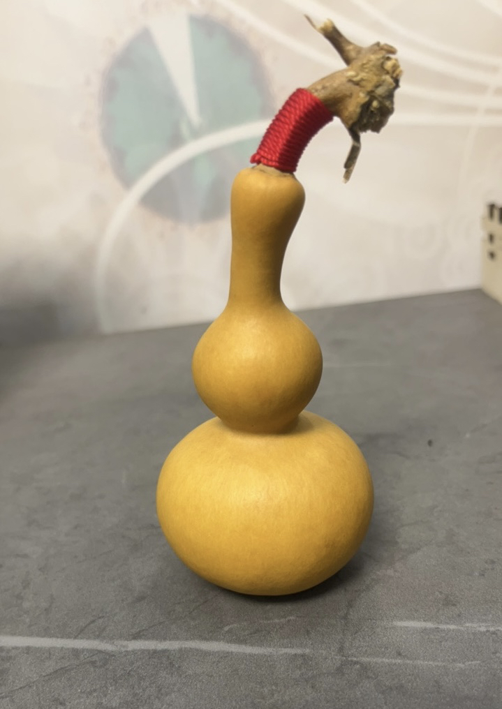 天然小葫芦手把件连接1