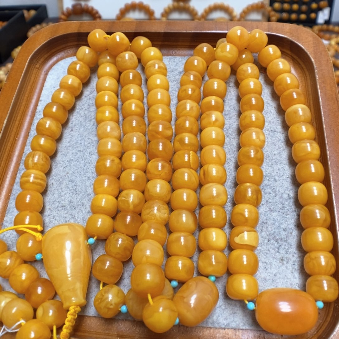 蜜蜡手链未镶嵌蜜蜡