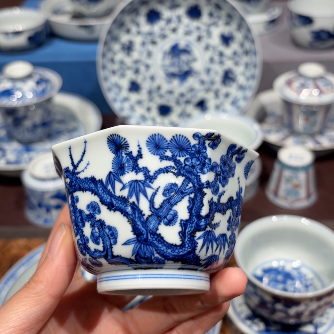 瓷片鱼*生景德镇纯手工手绘