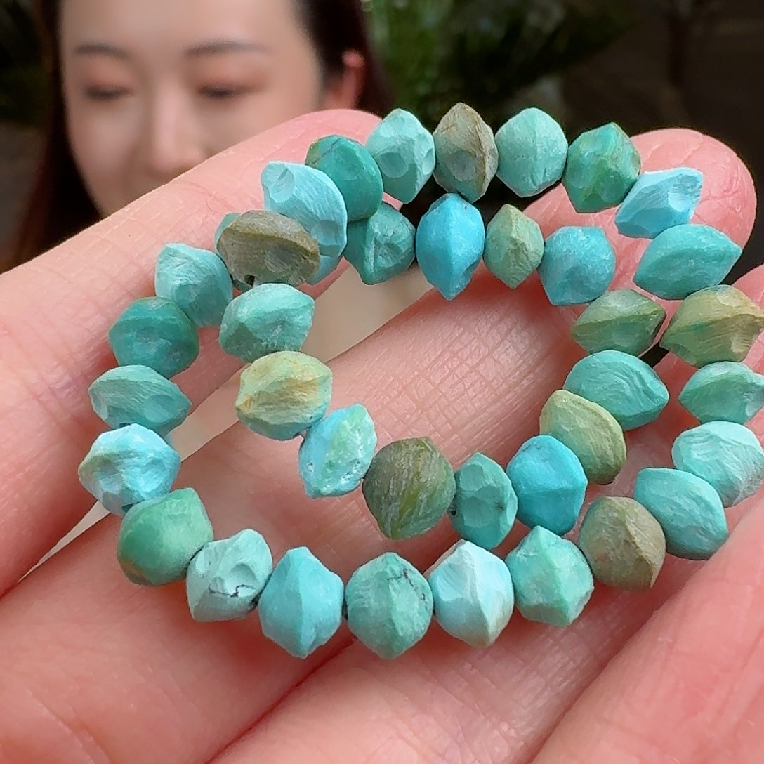 绿松石珠宝奇石未镶嵌