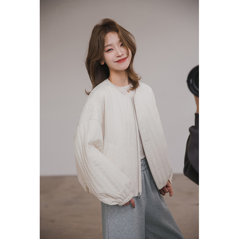 【季末折扣】新品奶霜外套 保暖绗棉+结构设计版型