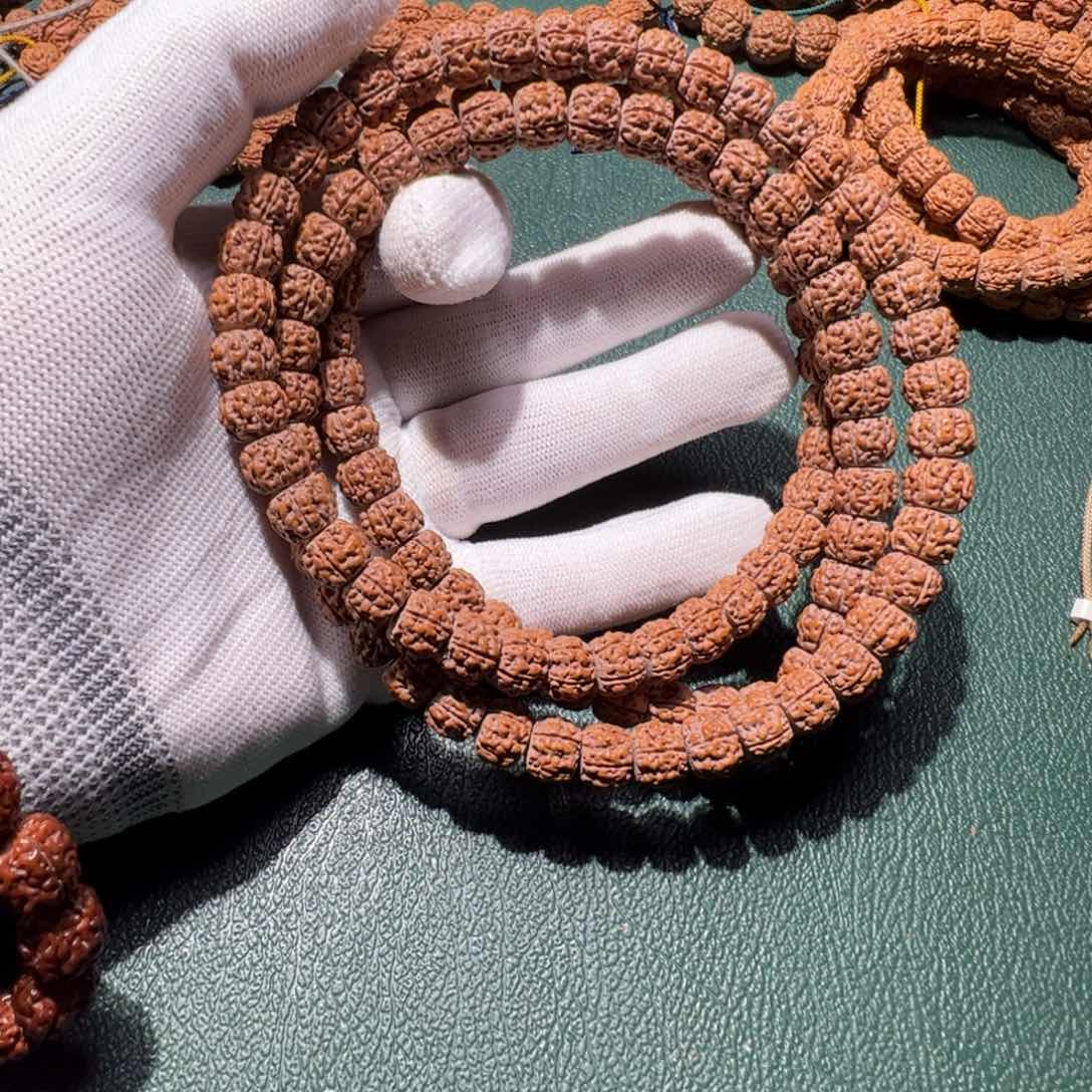 金刚菩提手串犇*311龙切盘龙王加暗香玫瑰