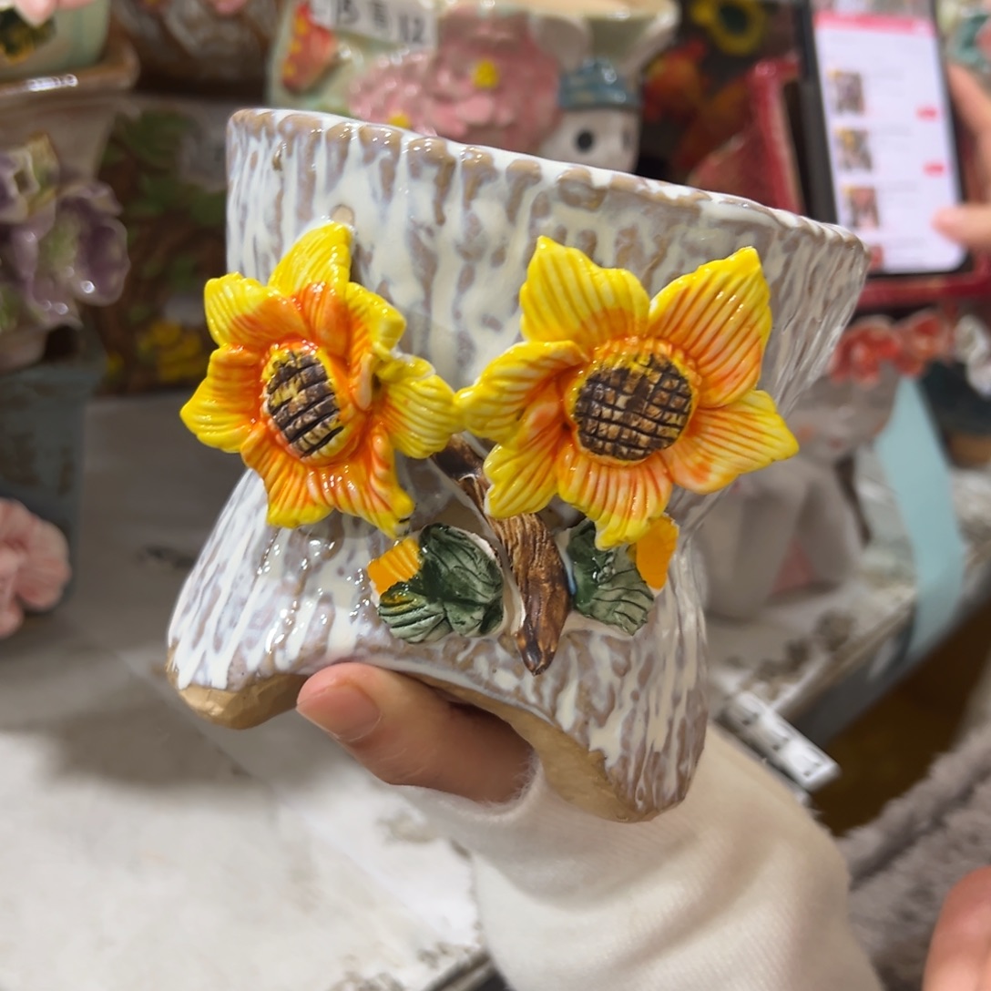 满20米秒退拉黑花盆