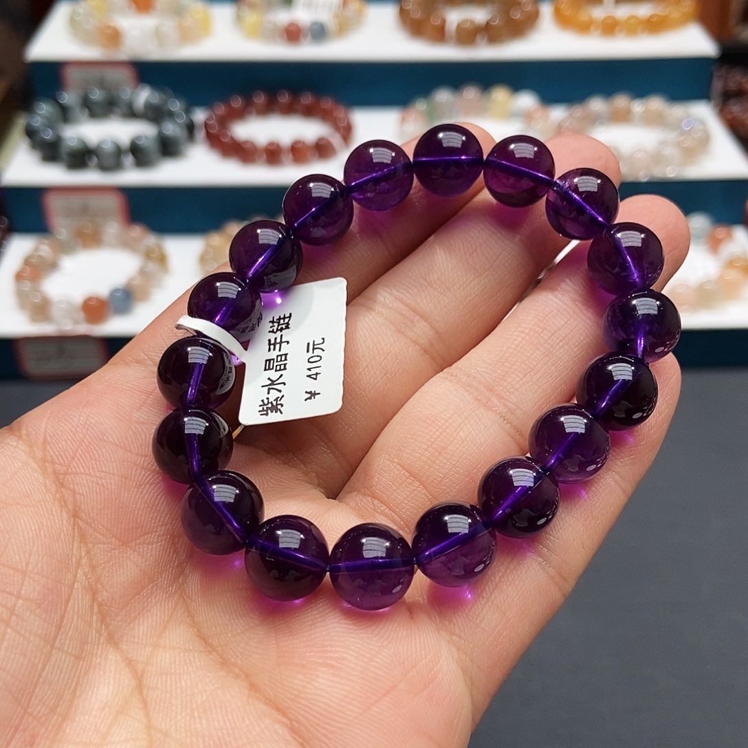 未镶嵌手链水晶水晶10.9