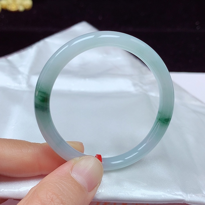 未镶嵌手镯翡翠54圈贵妃