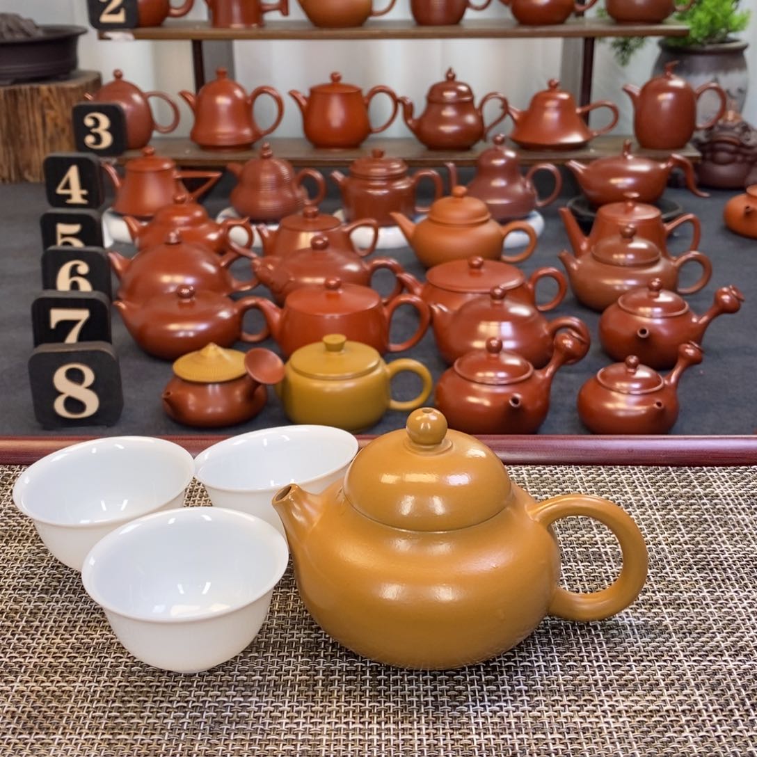 紫砂茶壶潮州手工艺