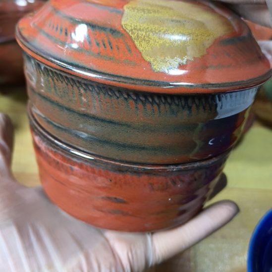 大***雁瓷片磁州窑五厂盘碗壶杯有瑕疵