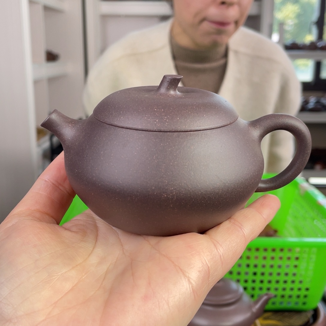 紫砂茶壶天青茄瓜230cc