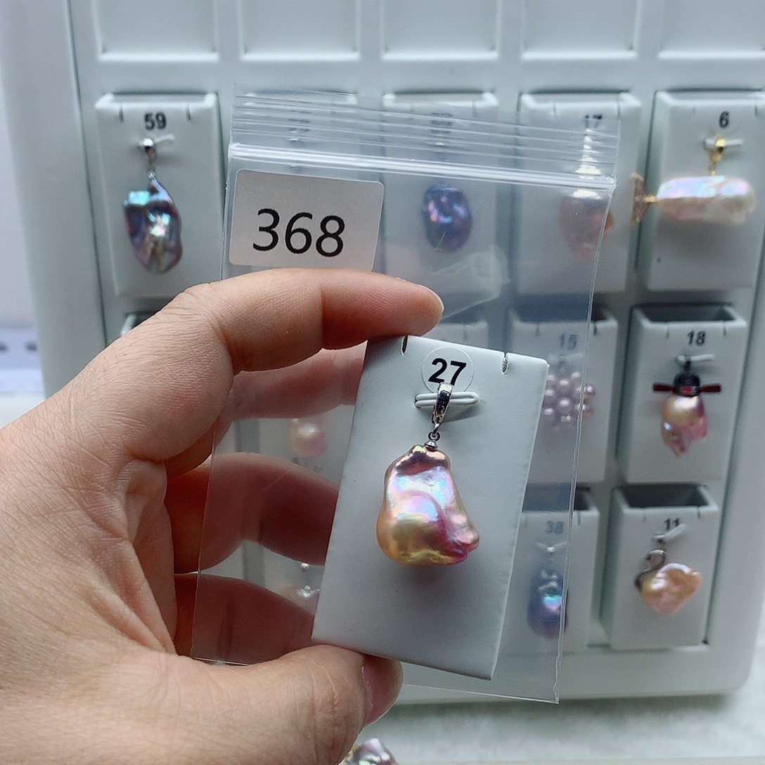 吊坠(不含链)合金淡水珍珠